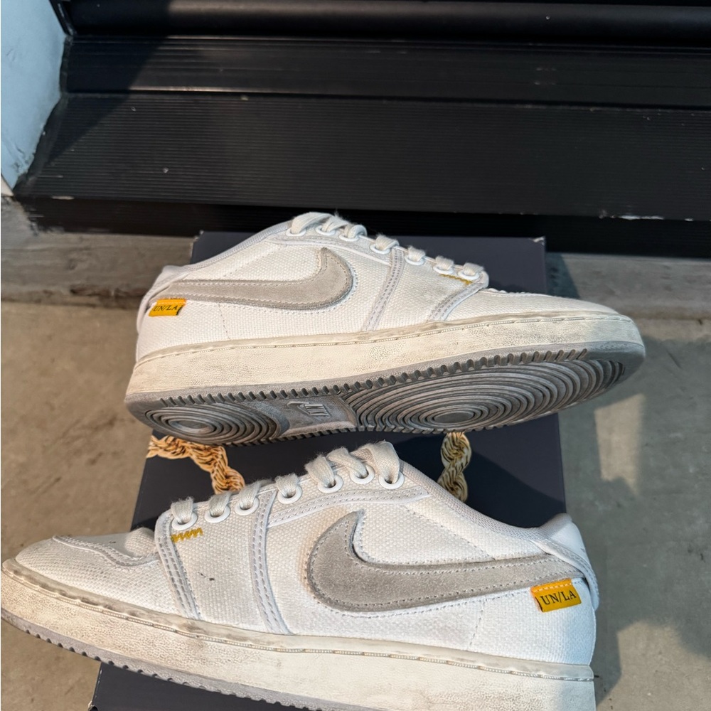 Nike Air Jordan 1 Retro AJKO Low SP Union Canvas Sneakers
